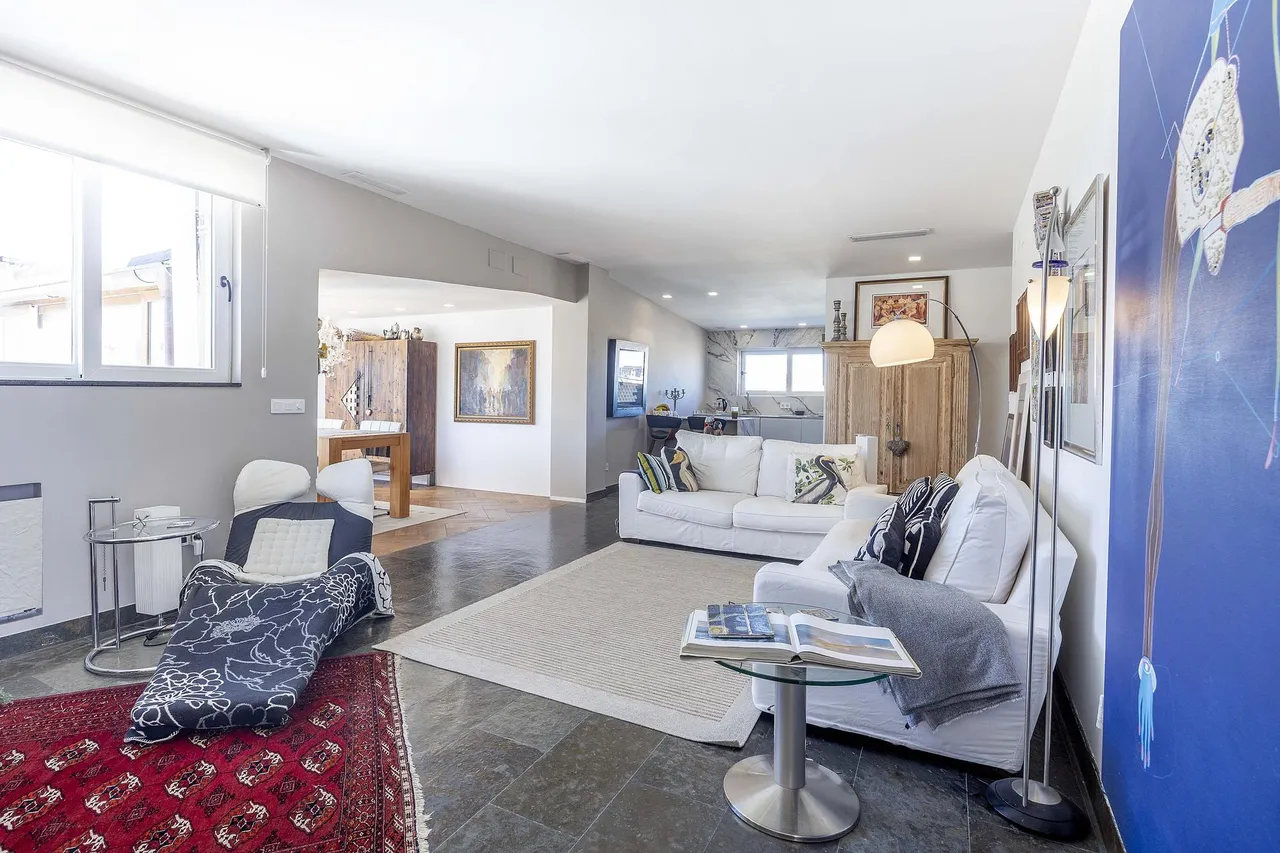 living - 148m² penthouse with 60m² terrace for sale in El Pla del Remei - gallery - 4