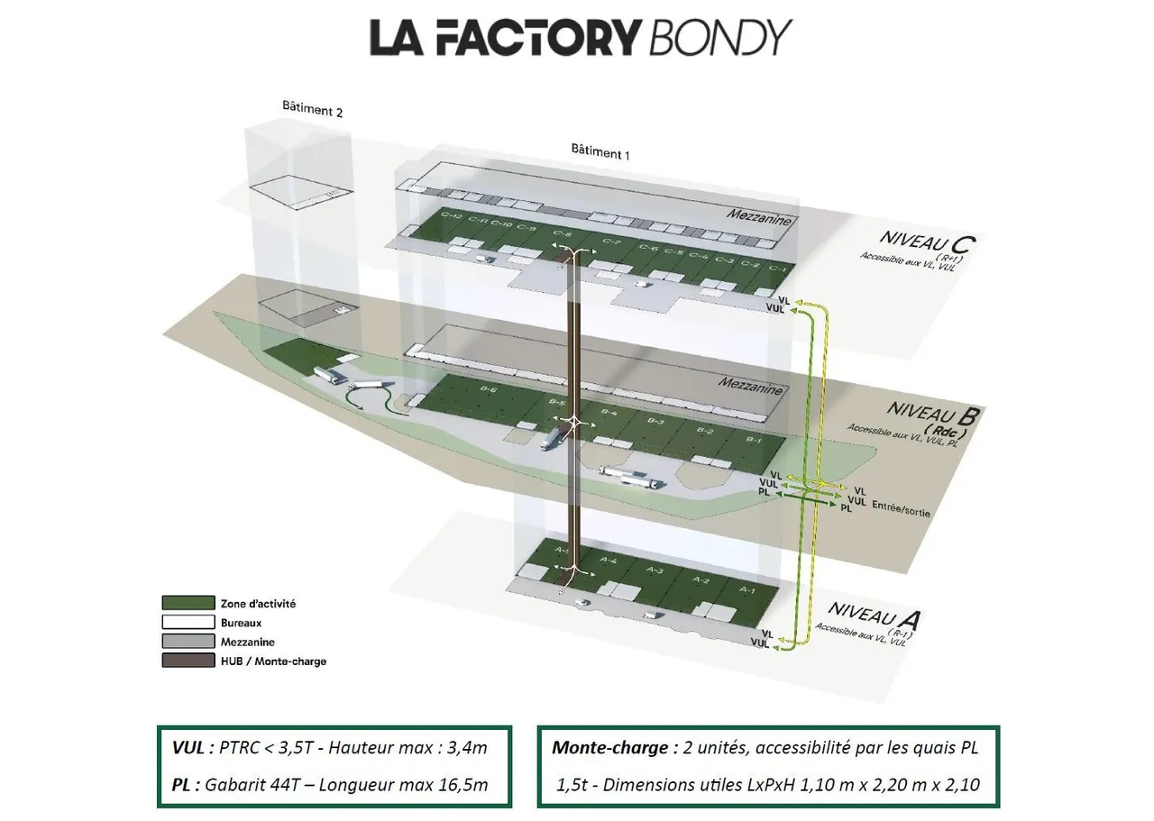 logistics - Light Industrial Premises / Offices For Rent - Floor Plan - 4