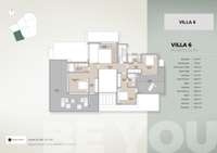 living - Urbanización privada de 7 villas modernas con vistas al mar a la venta situada en Marbella Este - Plano del piso thumbnail - 6