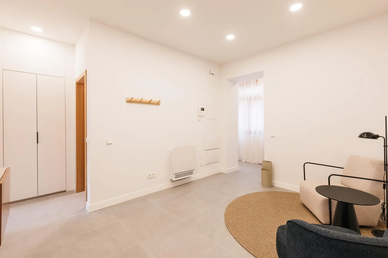 living - Piso de 145m² en alquiler en La Latina, Madrid - gallery - 3