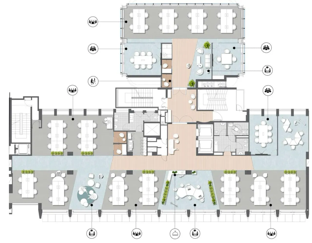 office - Sempione 68 - Office - Dils - Floor Plan - 1