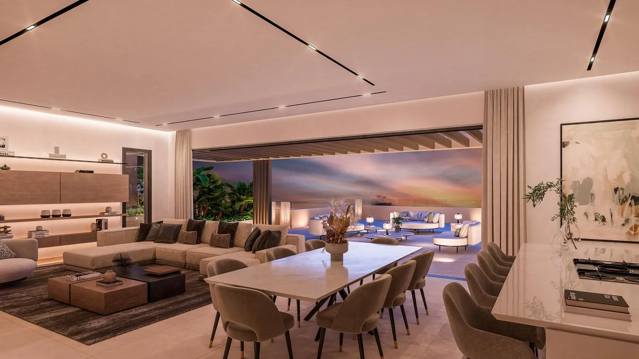 living - Sky Villas en Finca de Jasmine - Vida elevada en el corazón de Benahavís - gallery - 7