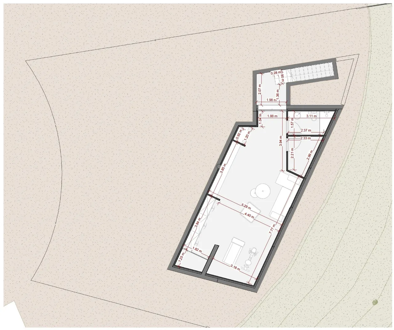 living - 310m² house / villa for sale in Sa Tuna, Costa Brava - Floor Plan - 4