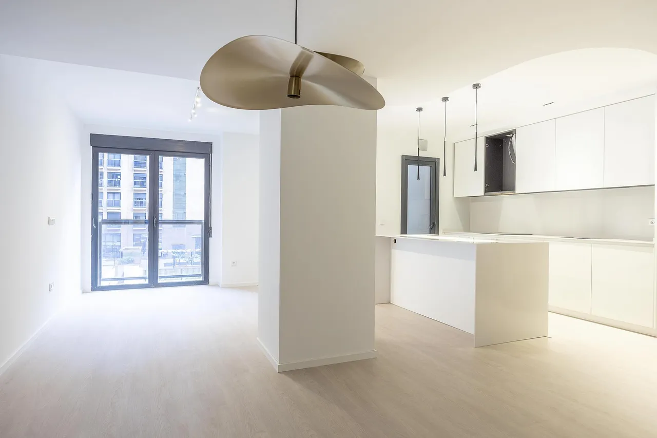 living - 140m² apartment with 6m² terrace for sale in Ciudad de las Ciencias - gallery - 2
