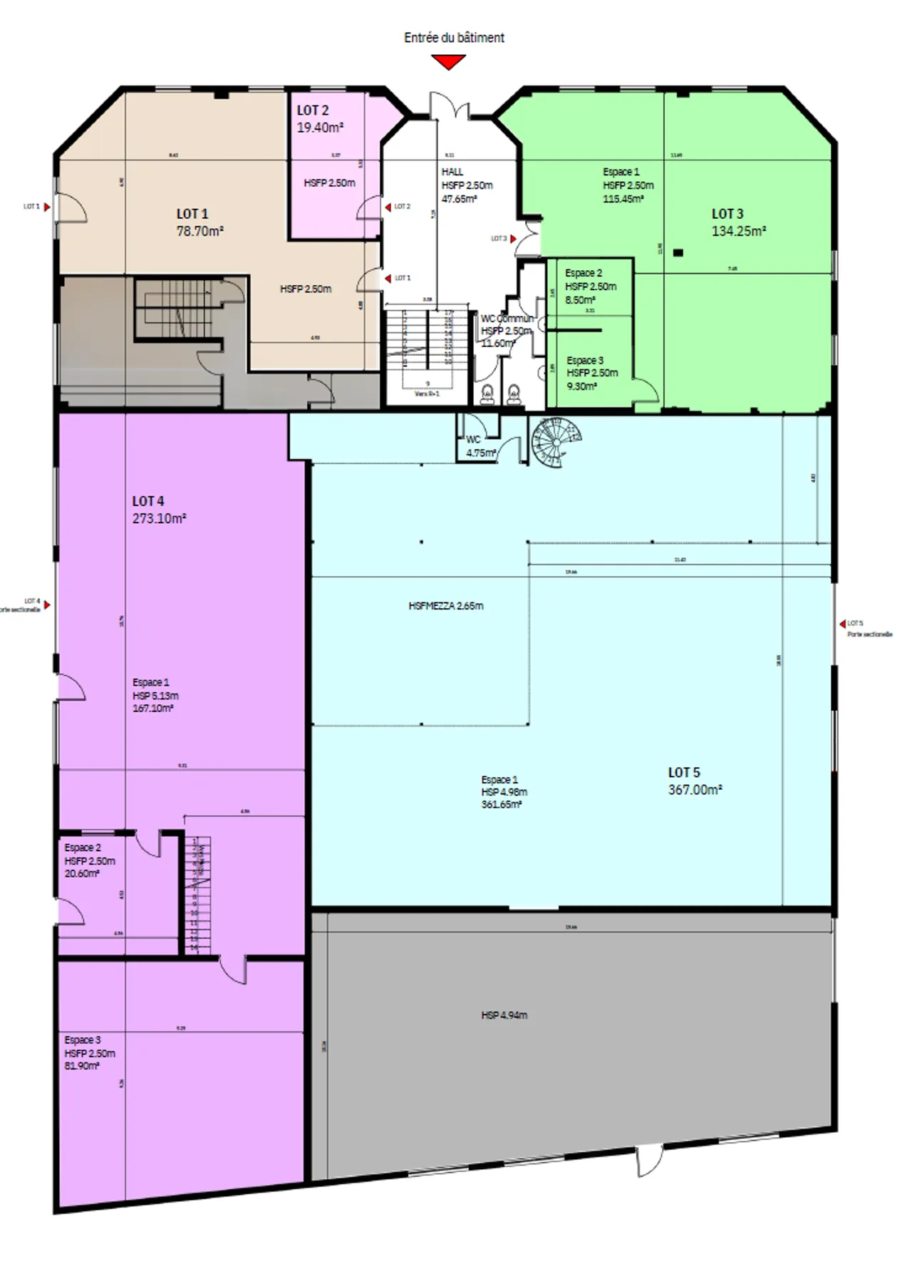 office - Offices For Rent - Verdiepingsplan - 2