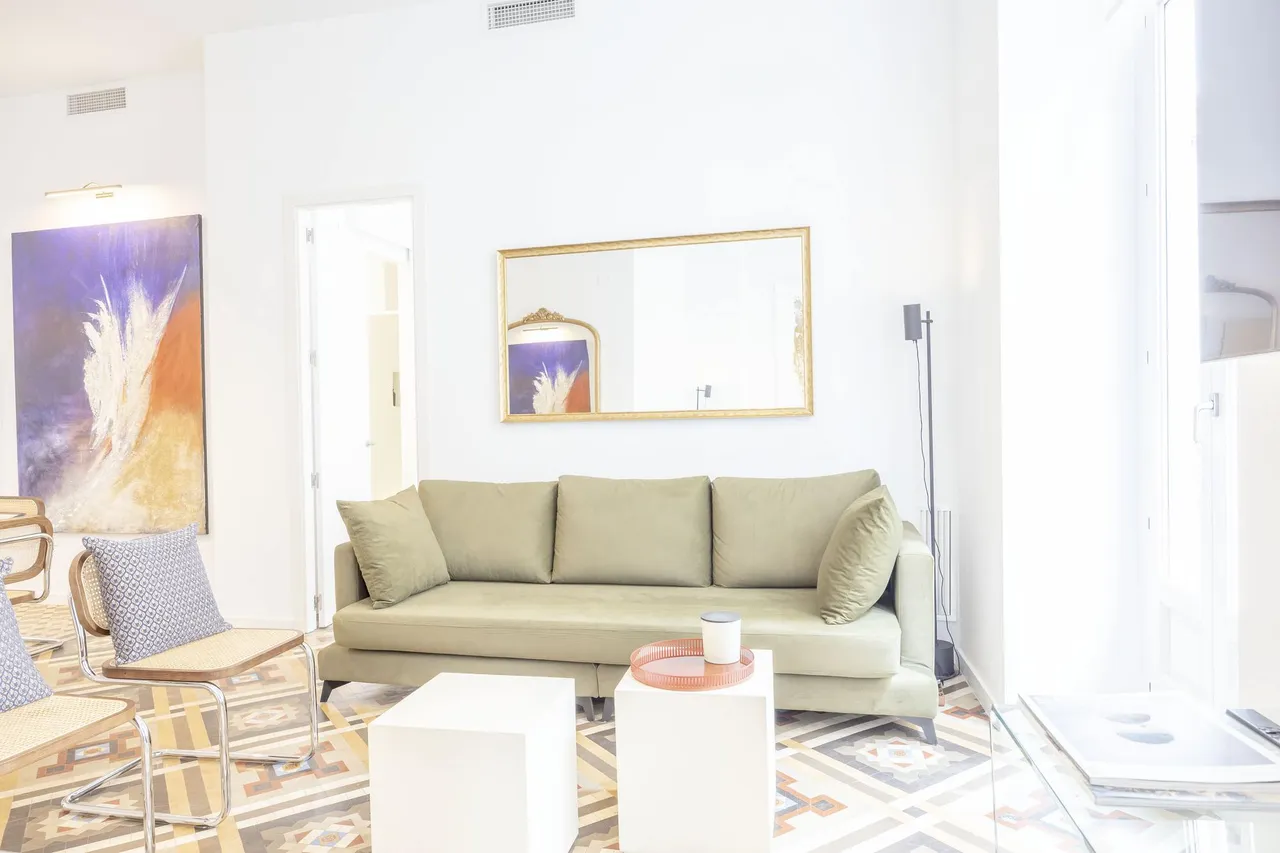 living - Piso de 129m² en alquiler en La Seu, Valencia - gallery - 7
