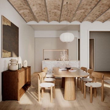 living - Piso de 175m² con 12m² terraza en venta en Eixample Derecho - featured