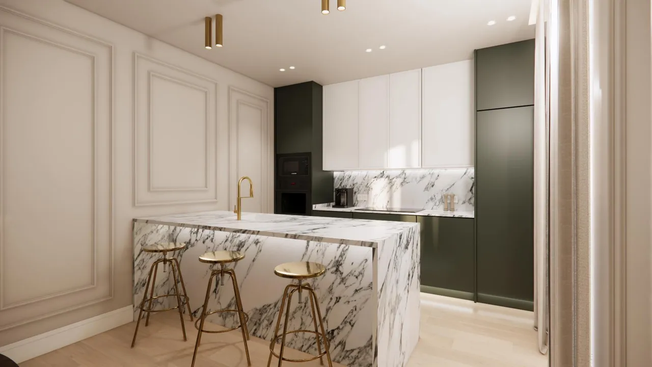 living - Piso de 121m² en venta en Castellana, Madrid - gallery - 5