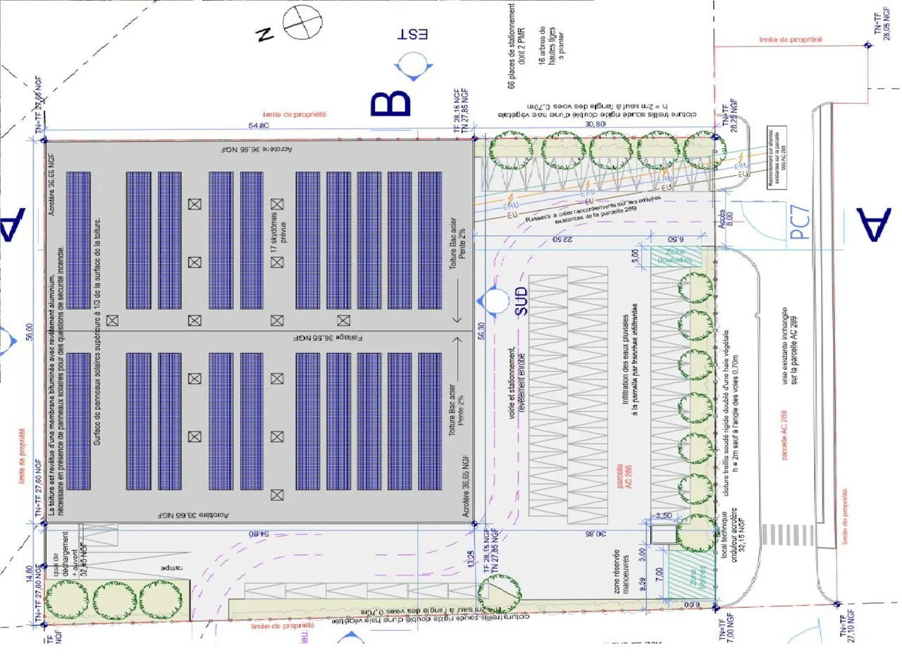 logistics - Light Industrial Premises / Offices For Rent - For Sale - Floor Plan - 1
