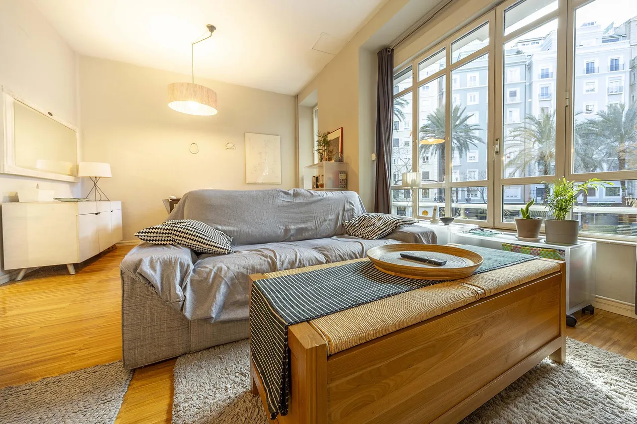 living - 123m² apartment with 20m² terrace for sale in Gran Vía - gallery - 8