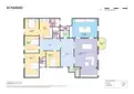 living - Piso de 201m² en venta en Sant Gervasi - Galvany, Barcelona - Plano del piso thumbnail - 1