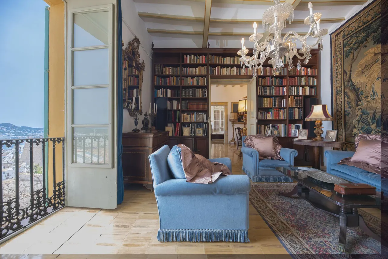living - 445m² penthouse with 60m² terrace for sale in Ibiza Town - gallery - 5