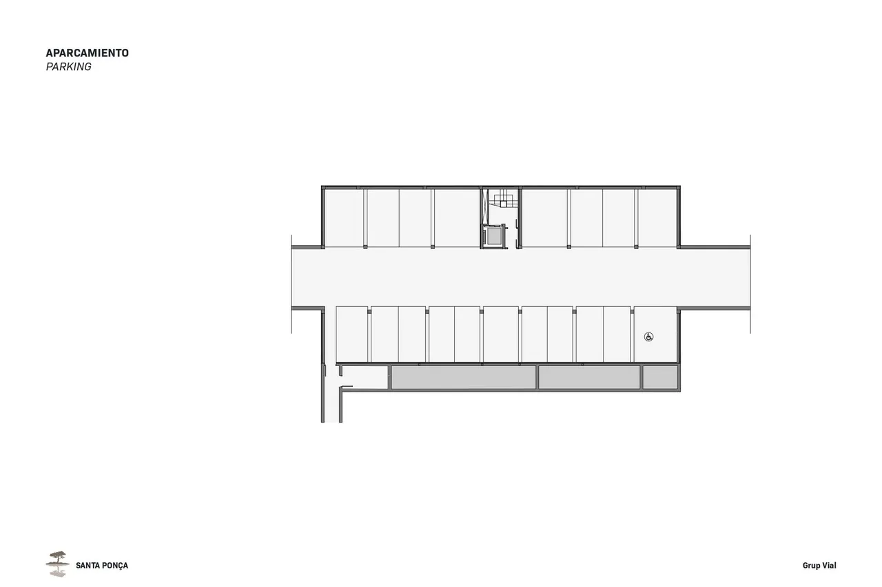 living - Santa Ponsa Apartments - Floor Plan - 1