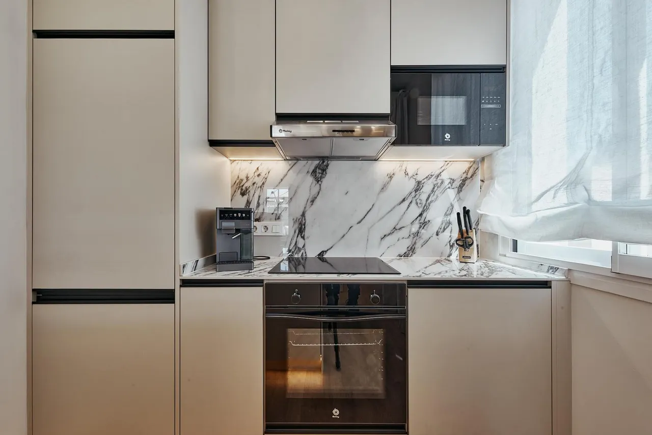 living - 47m² apartment with 60m² terrace for sale in Goya, Madrid - gallery - 4