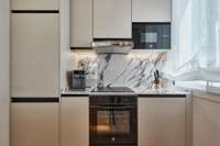 living - 47m² apartment with 60m² terrace for sale in Goya, Madrid - gallery thumbnail - 4