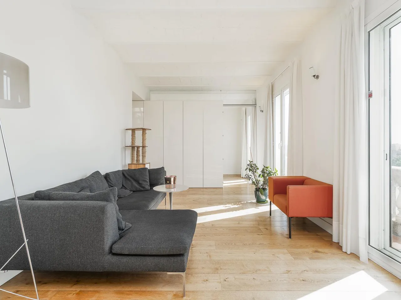 living - Ático de 196m² con 160m² terraza en venta en Sagrada Família - gallery - 8