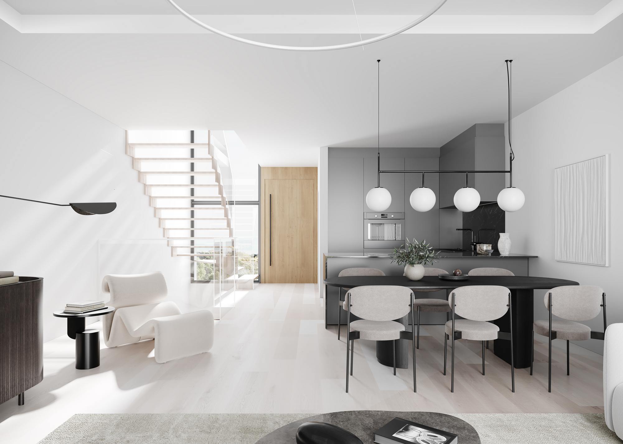 living - AaltoResidences Casas / Villas, malaga-oeste, Costa del Sol - gallery thumbnail - 7