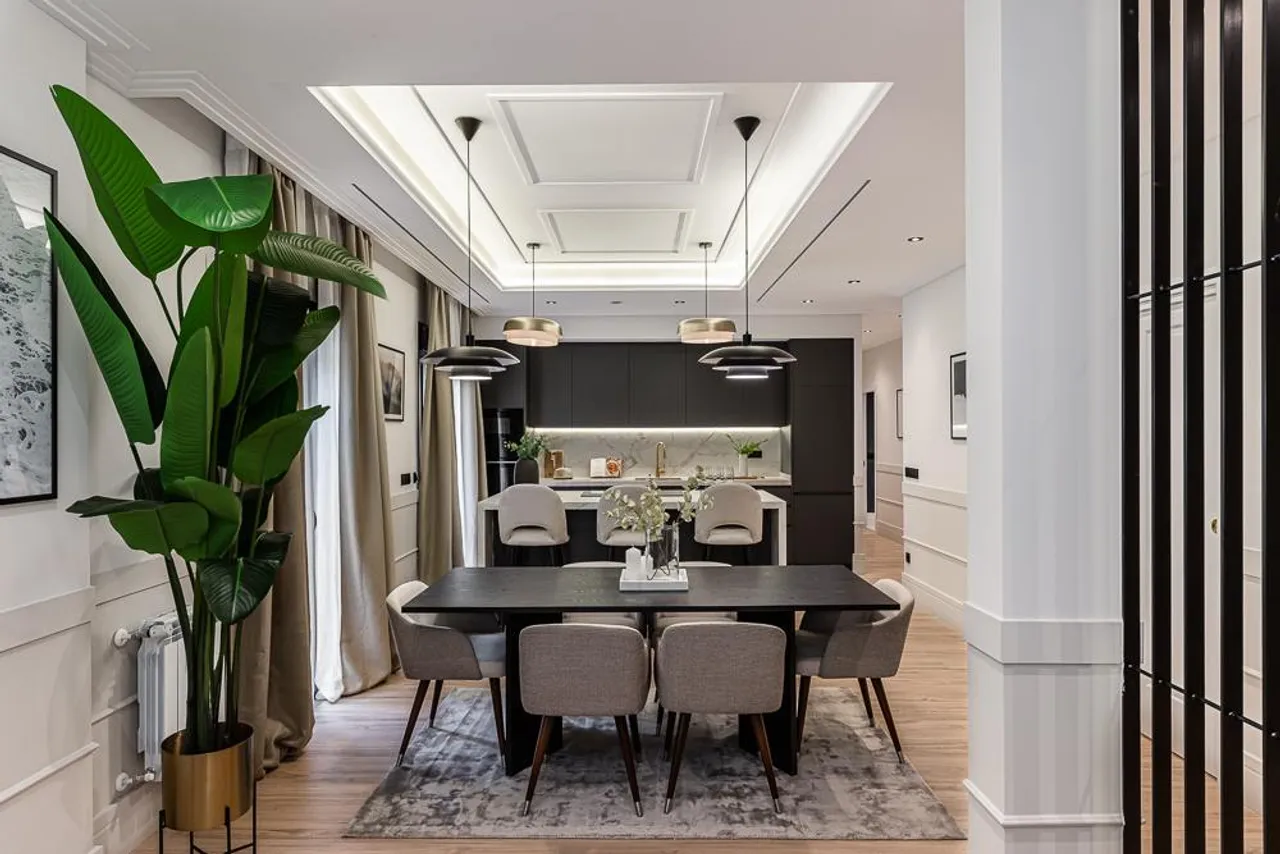 living - Piso de 160m² en venta en Lista, Madrid - gallery - 3