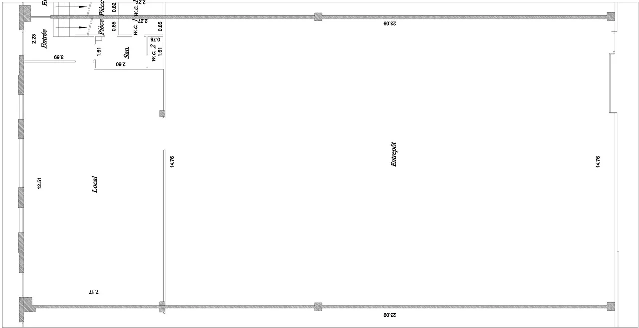 logistics - Activity Facility For Rent - Floor Plan - 3