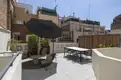 living - 238m² apartment with 49m² terrace for rent in Gràcia - gallery thumbnail - 6