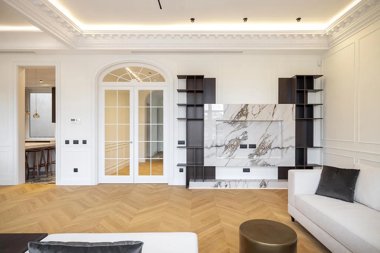 living - Piso de 275m² con 7m² terraza en venta en Eixample Derecho - gallery - 9