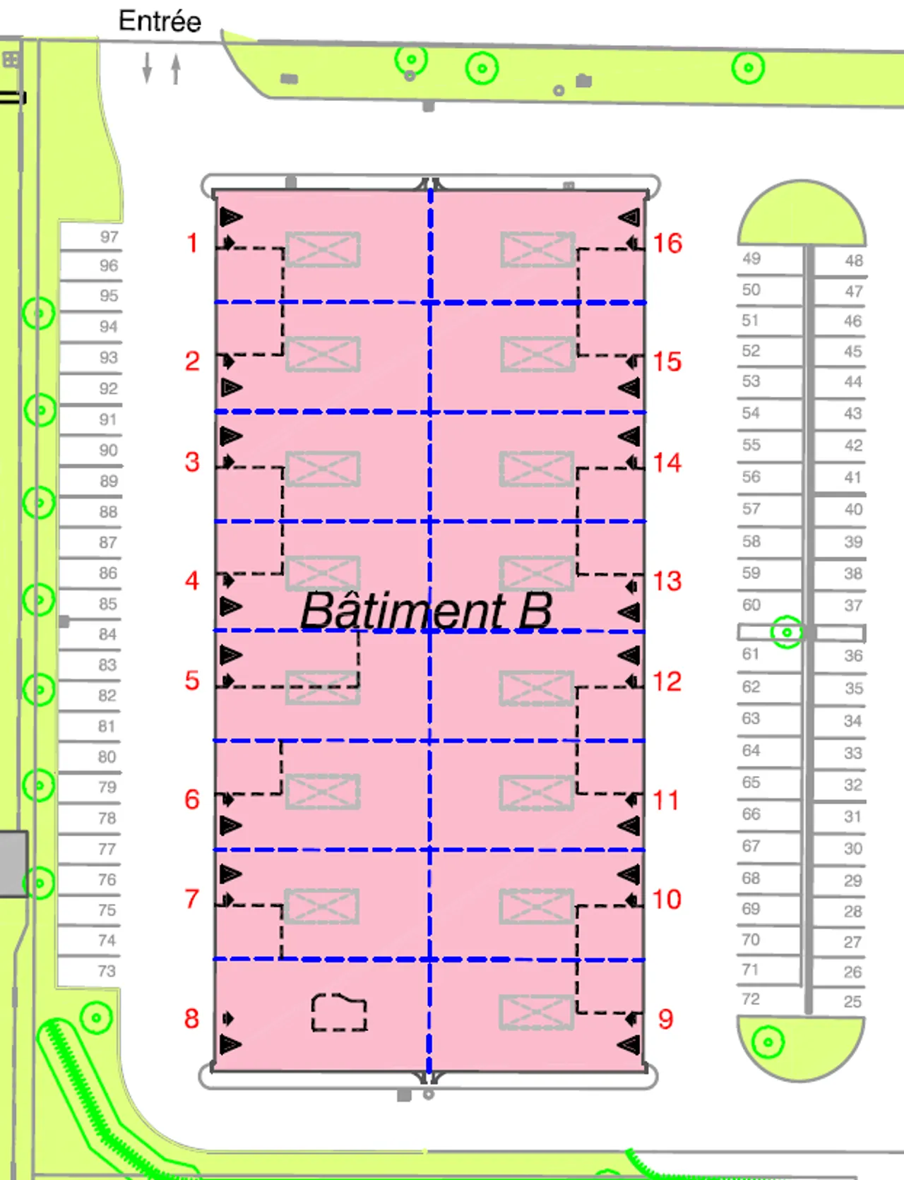logistics - Activity Facility For Rent - Planimetria - 1
