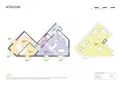 living - Ático de 78m² con 40m² terraza en venta en Gótico - Plano del piso thumbnail - 1