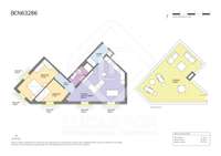 living - Ático de 78m² con 40m² terraza en venta en Gótico - Plano del piso thumbnail - 1