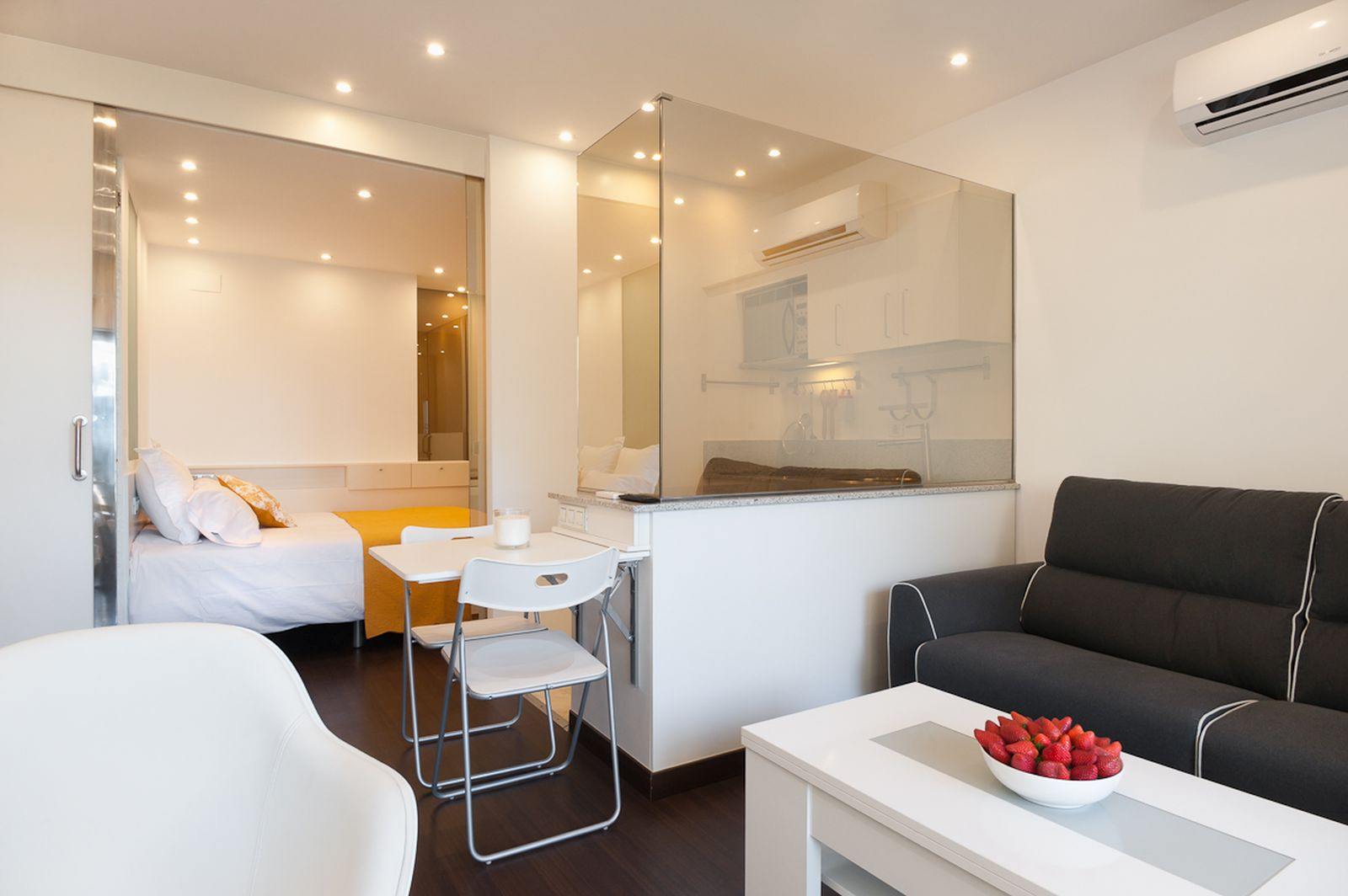 living - Piso de 32m² con 9m² de terraza en venta en Terramar - gallery thumbnail - 6