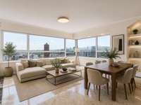 living - Piso de 112m² con 16m² terraza en venta en Diagonal Mar - gallery thumbnail - 5