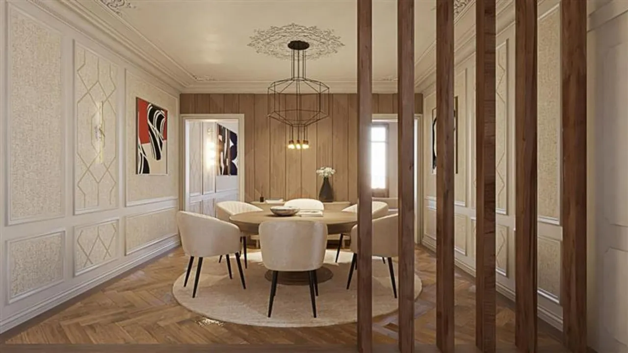 living - Piso de 137m² con 10m² terraza en venta en Eixample Izquierdo - gallery - 8
