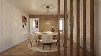 living - Piso de 137m² con 10m² terraza en venta en Eixample Izquierdo - gallery thumbnail - 8
