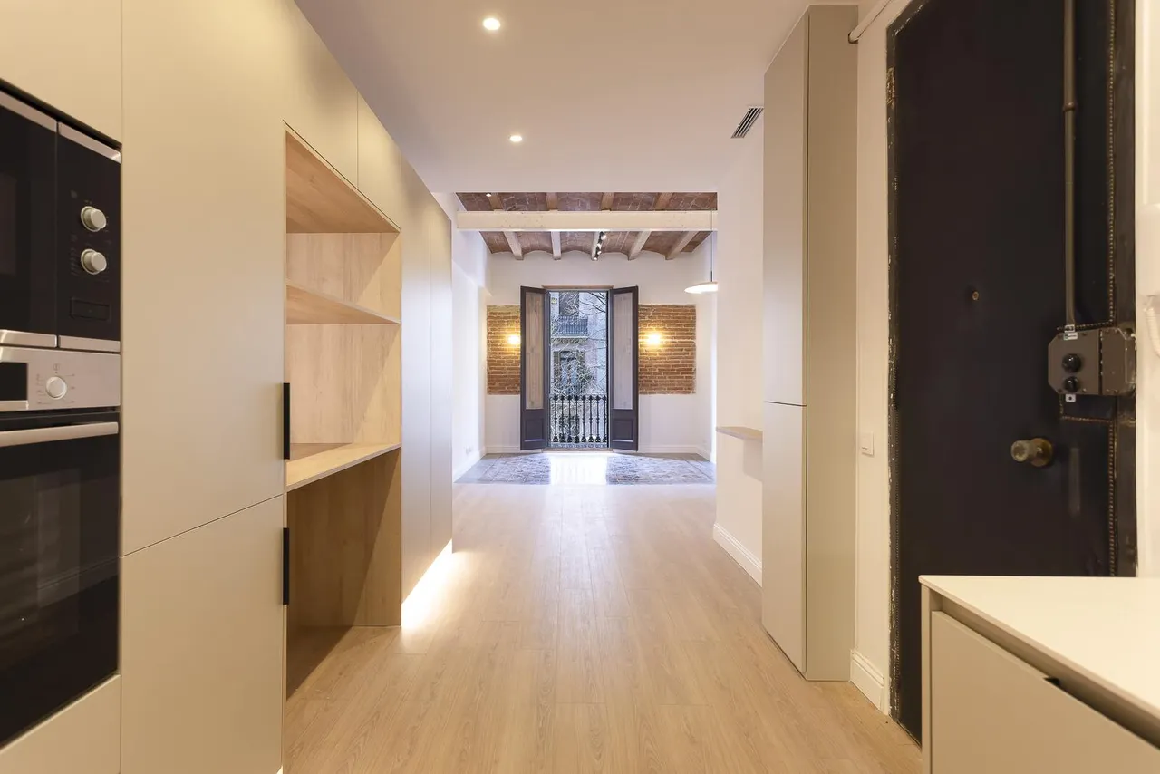 living - Piso de 84m² en venta en Eixample Derecho, Barcelona - gallery - 9