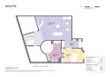 living - Ático de 176m² con 14m² terraza en venta en Eixample Izquierdo - Plano del piso thumbnail - 2