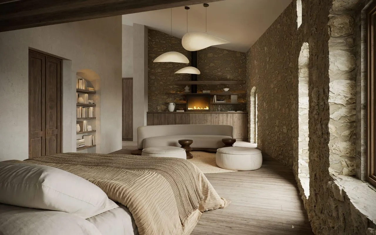 living - Casa rural de 442m² con 436m² de jardín en venta en Baix Empordà - gallery - 7