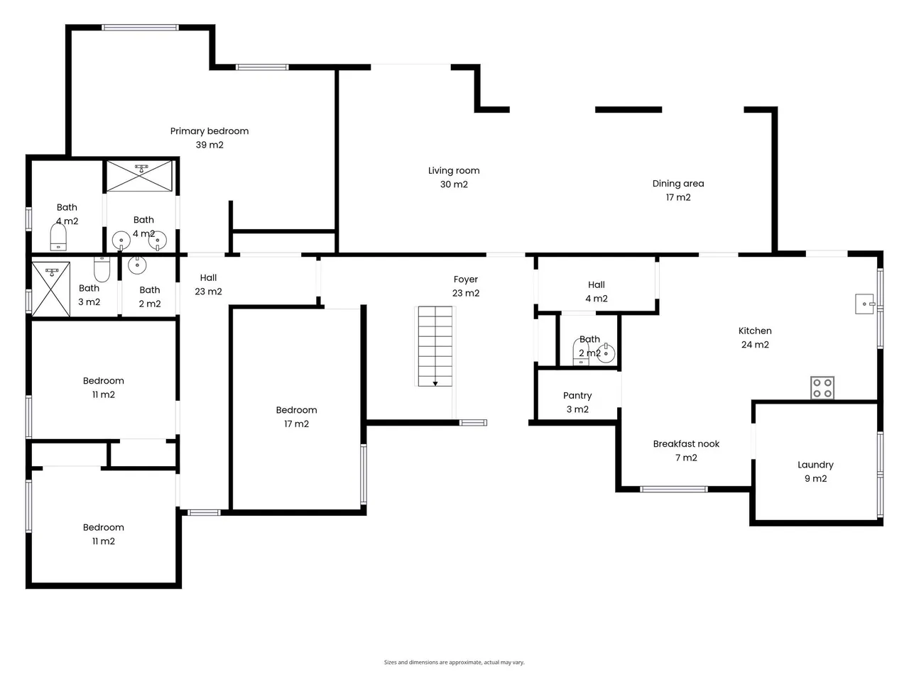living - 617m² house / villa for sale in Premià de Dalt, Barcelona - Floor Plan - 3