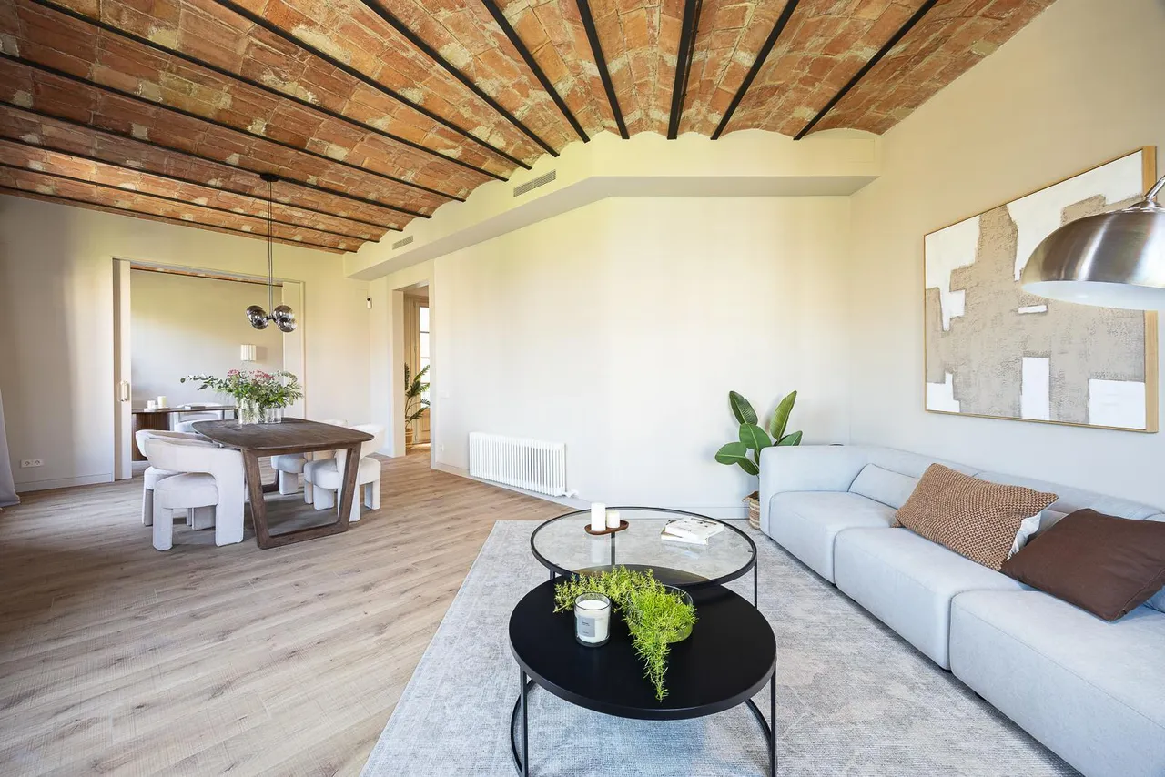 living - Piso de 189m² con 6m² terraza en venta en Eixample Derecho - gallery - 8