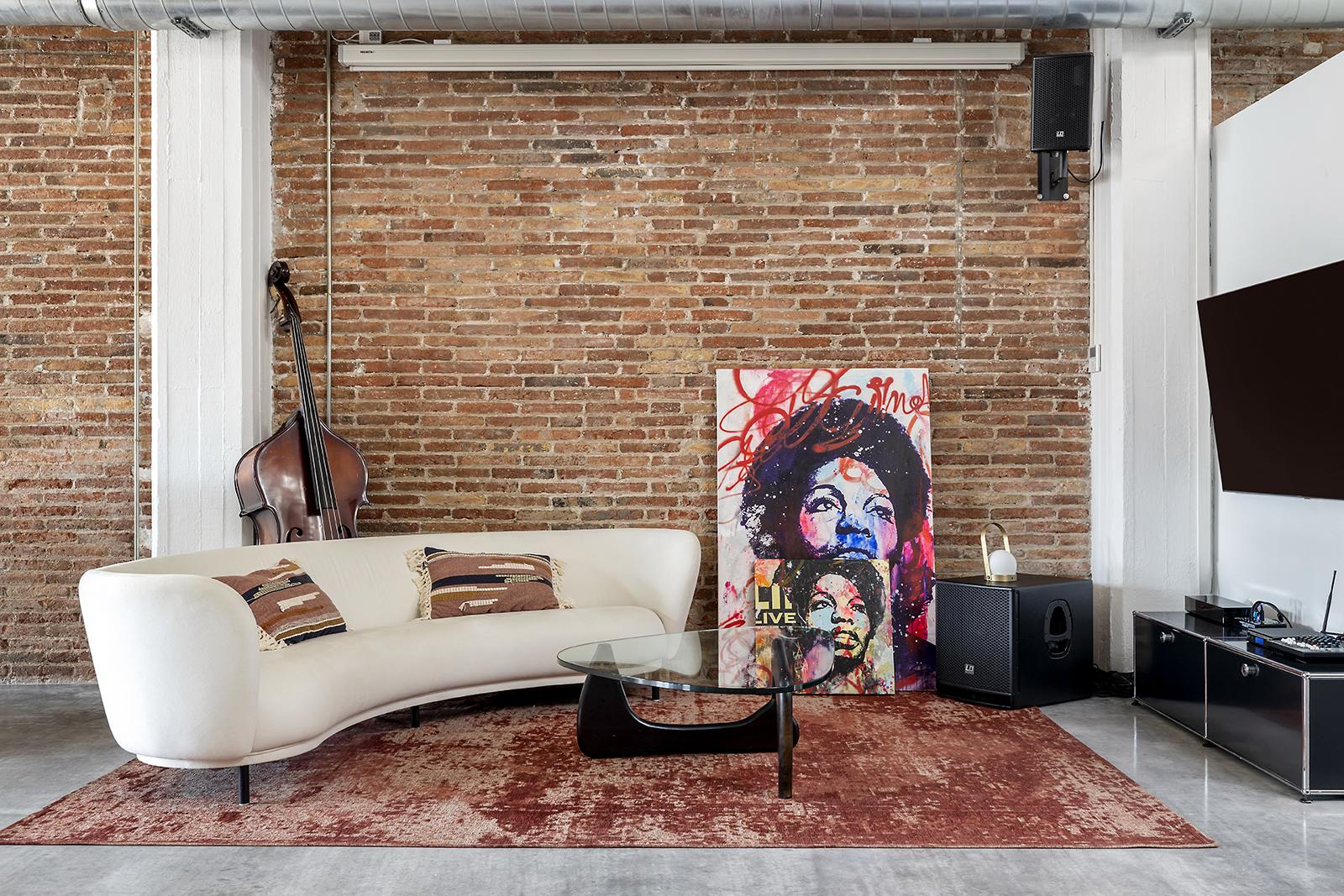 living - Piso de 355m² en alquiler en Poblenou, Barcelona - gallery - 5