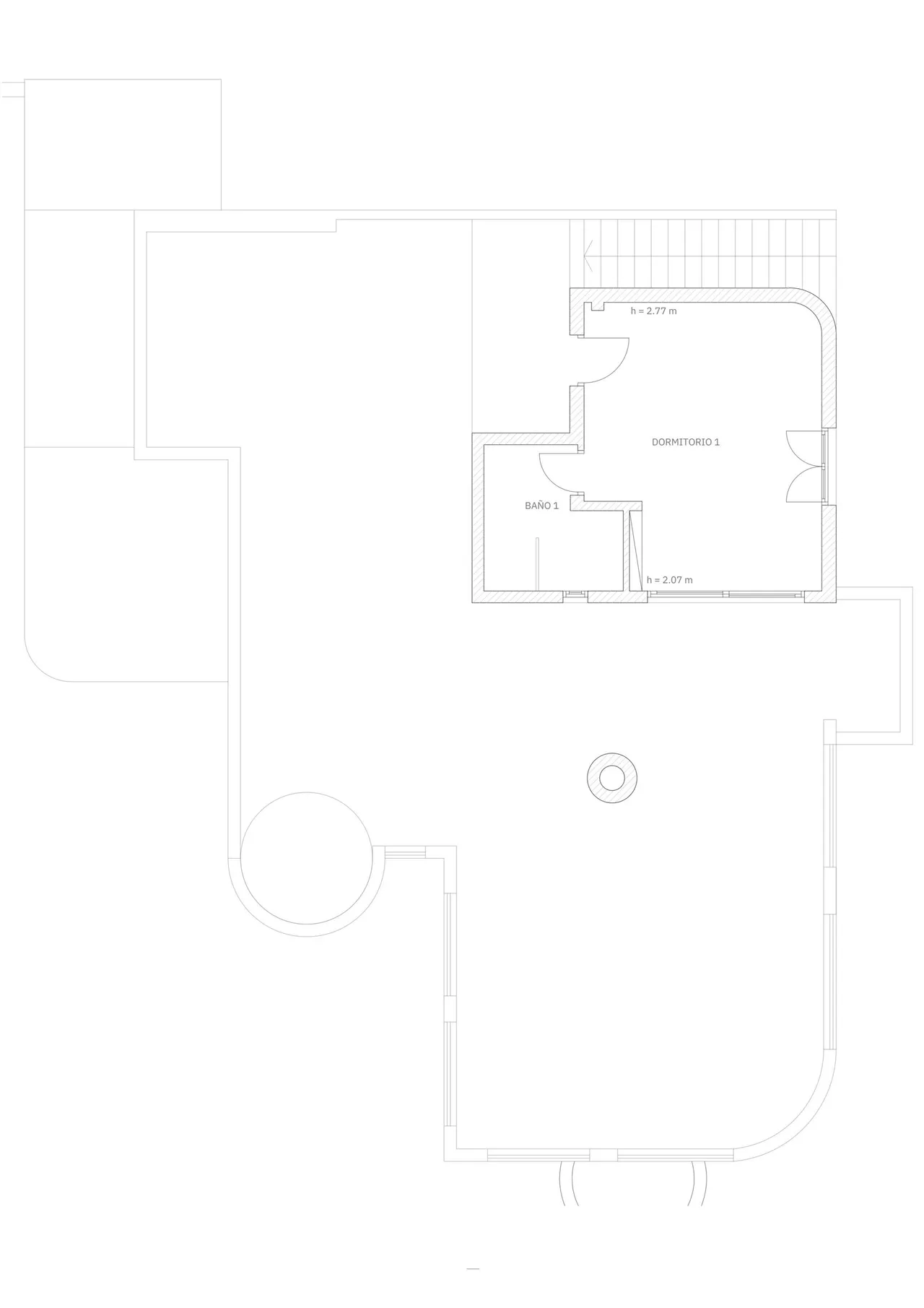 living - Casa / villa de 360m² en venta en San José, Islas Baleares - Plano del piso - 2
