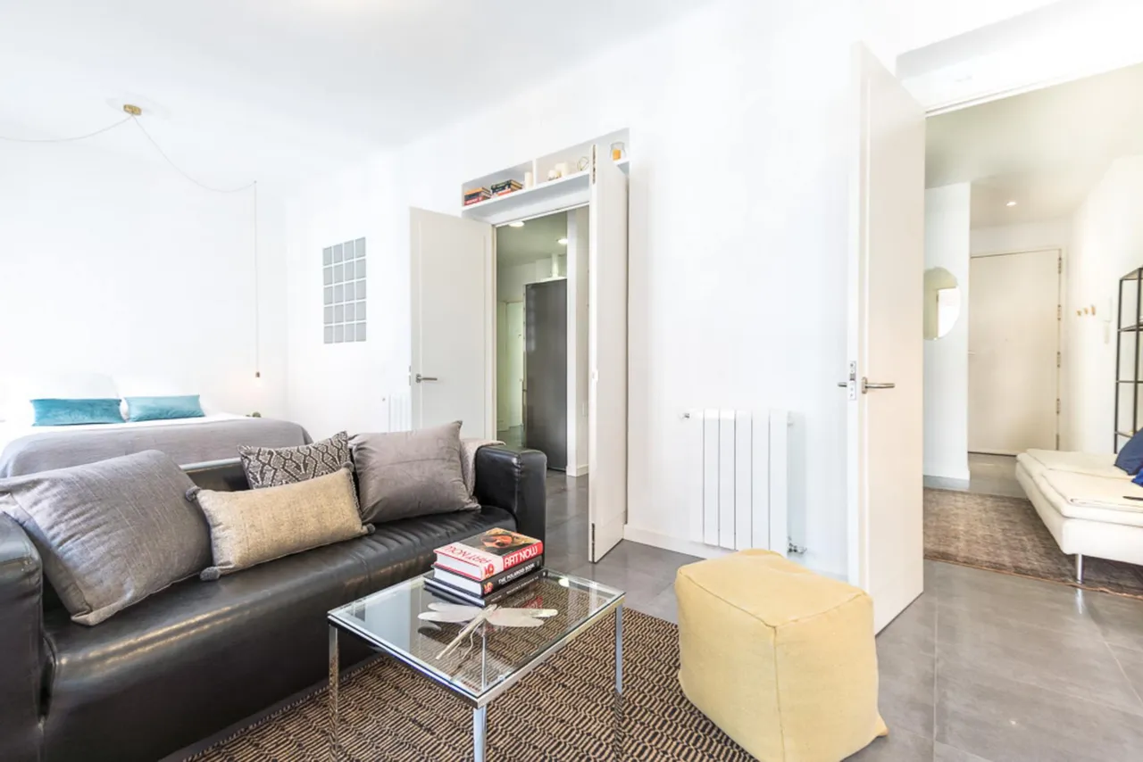 living - 55m² apartment for rent in Ibiza, Madrid - gallery - 8