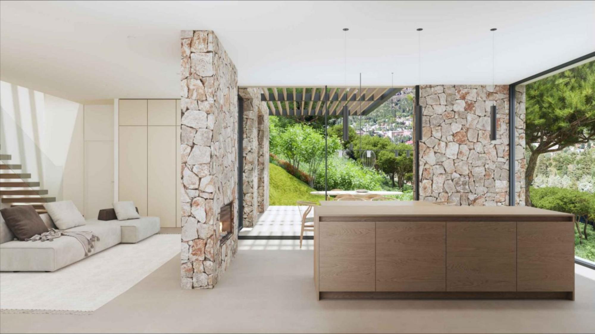 living - Casa / villa de 261m² en venta en Sa Riera, Costa Brava - gallery - 5