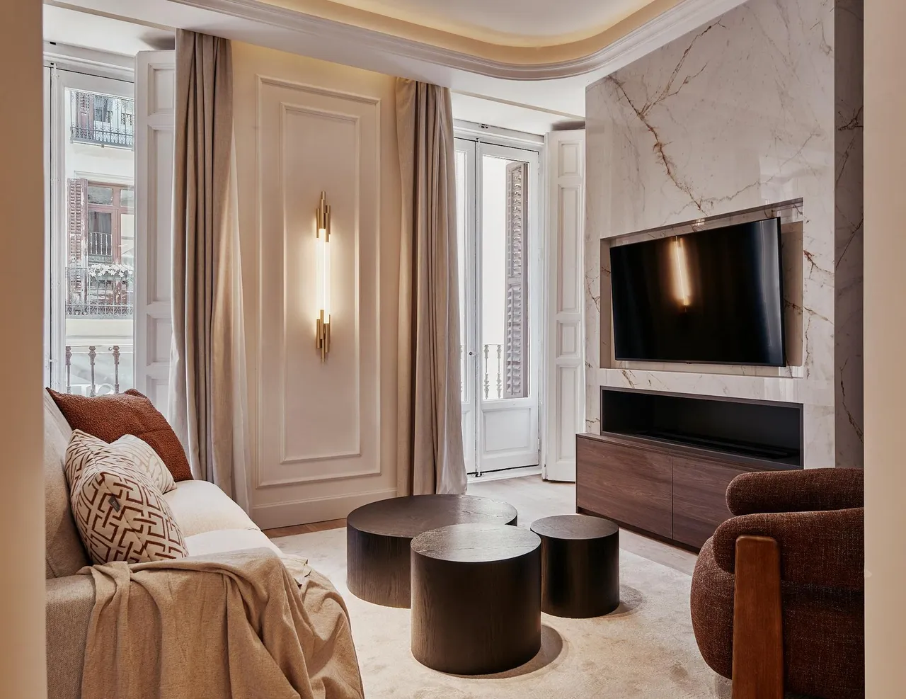 living - Piso de 361m² en venta en Chueca - Justicia, Madrid - gallery - 4