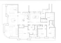 living - Piso de 350m² en venta en Goya, Madrid - Plano del piso thumbnail - 1
