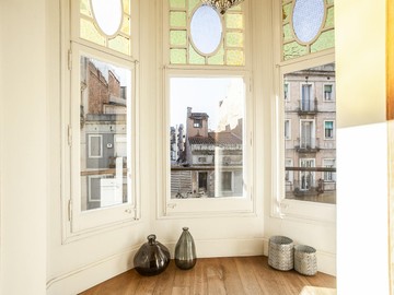 living - Piso de 152m² en venta en Gràcia, Barcelona - featured