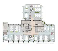 office - Sempione 68 - Office - Dils - Plan d'étage thumbnail - 2