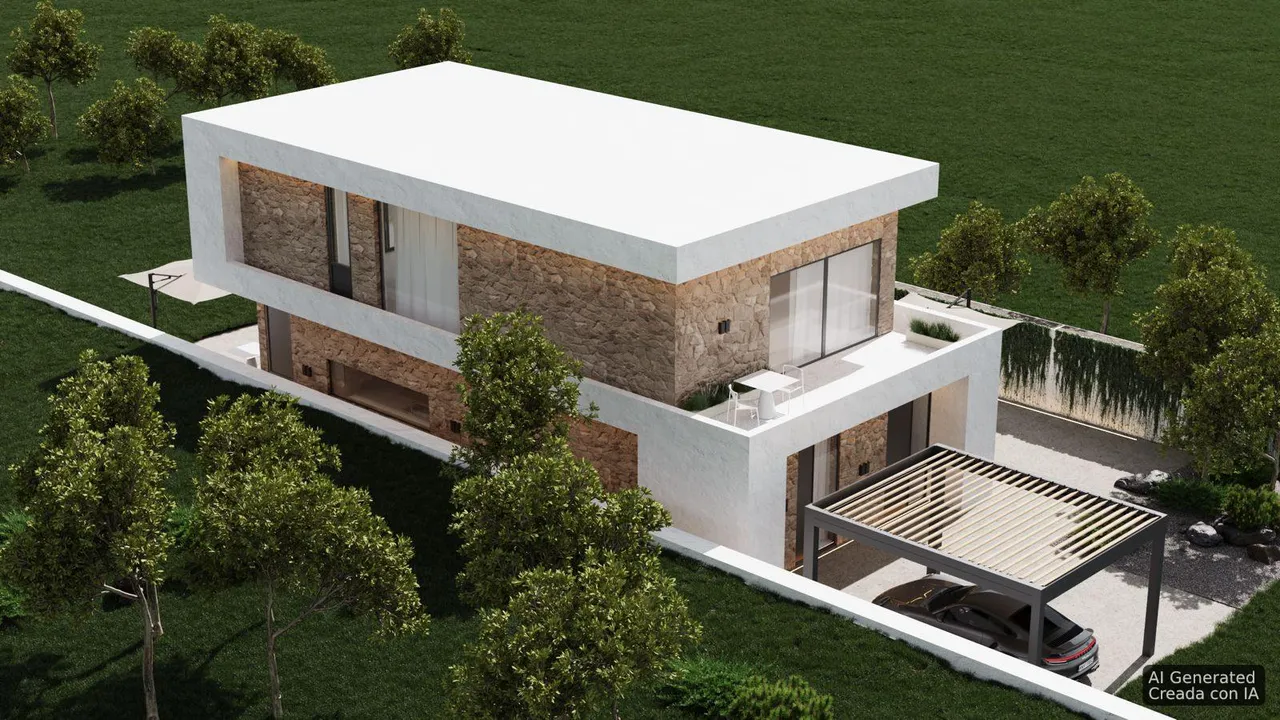 living - Adam Green Eliana Houses / Villas, La Eliana, Valencia - gallery - 4