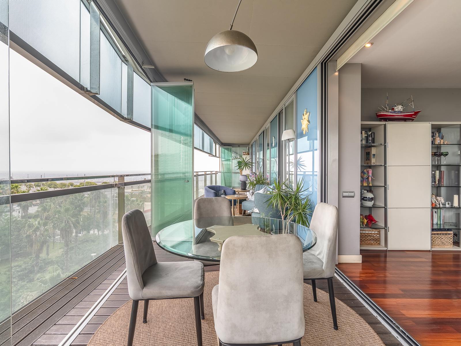 living - 133m² apartment with 72m² terrace for sale in Diagonal Mar - gallery - 8