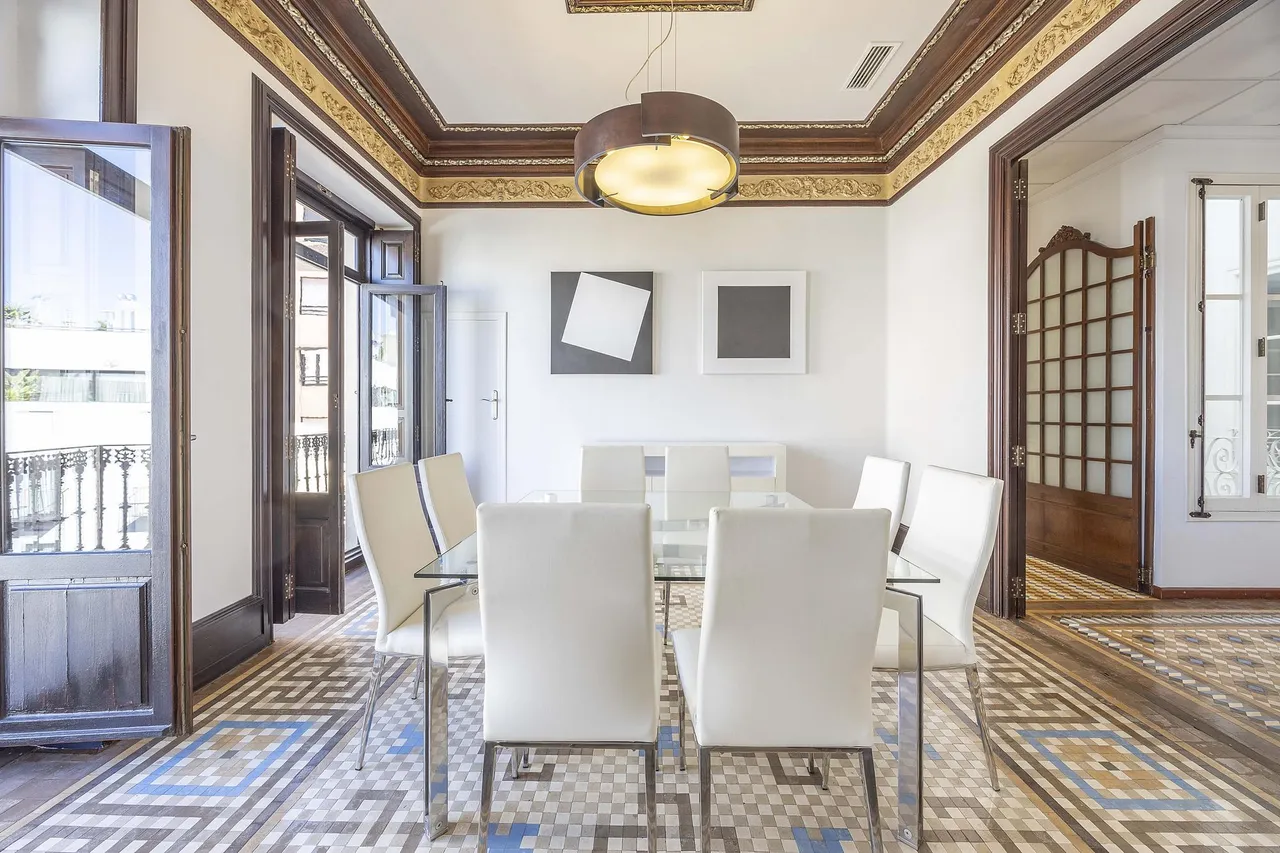 living - Piso de 242m² en venta en El Mercat, Valencia - gallery - 5