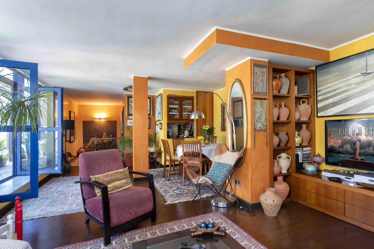 living - Ático de 154m² con 51m² terraza en venta en Barri Vell - gallery - 9