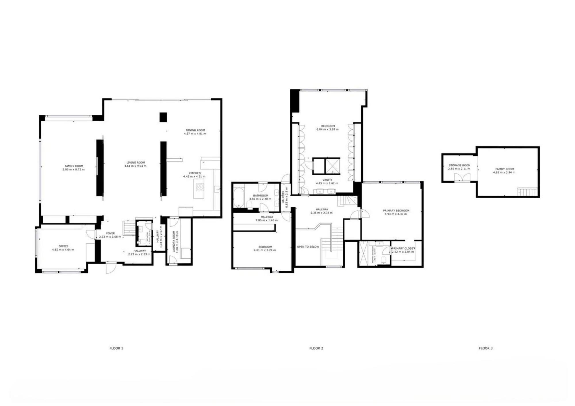 living - 480m² house / villa with 200m² garden for sale in La Moraleja Urbanización - Floor Plan - 1